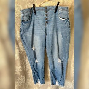 Women’s Plus size 24 Cato Crop Jeans